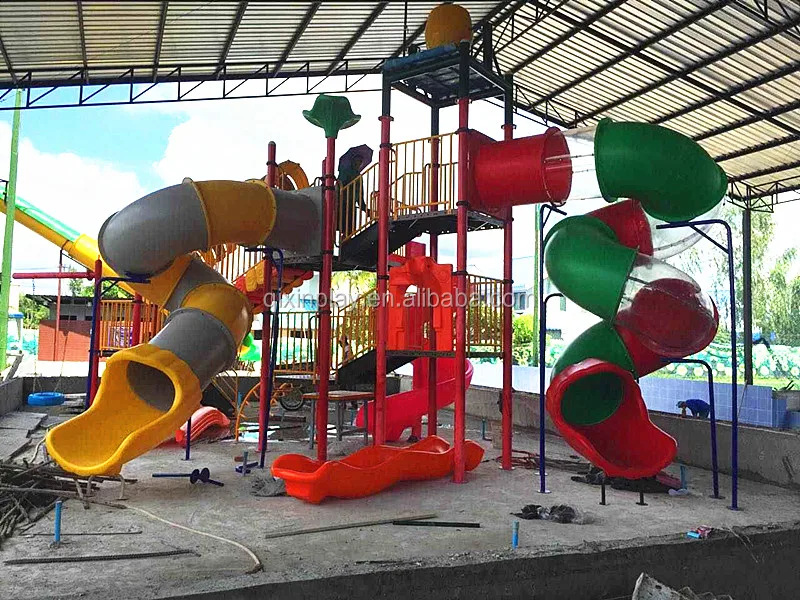 Toddlers Water Park Equipment Plastic Mini Water Park,Kids Small Water