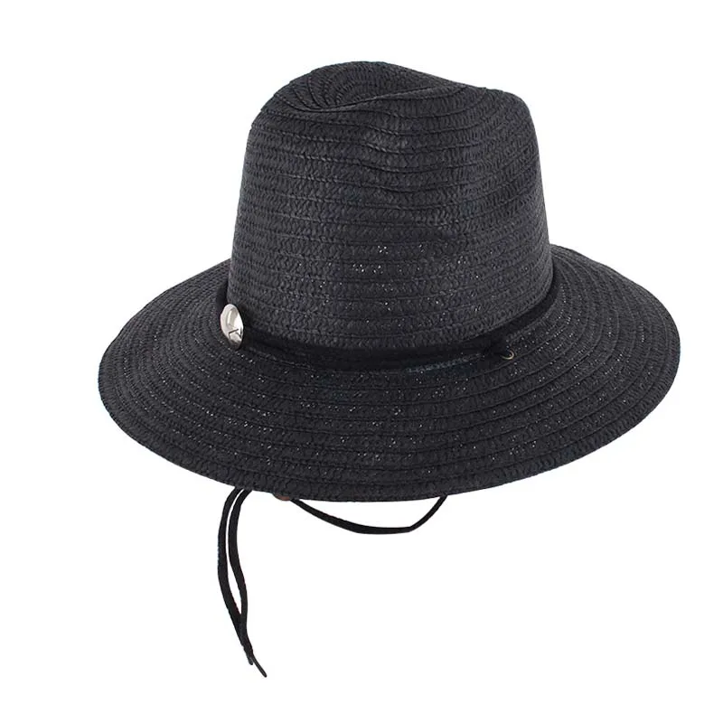 mens black straw cowboy hats