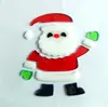 Wholesale High Quality Christmas Snowman Gel Jelly Sticker For Decorative Windows
