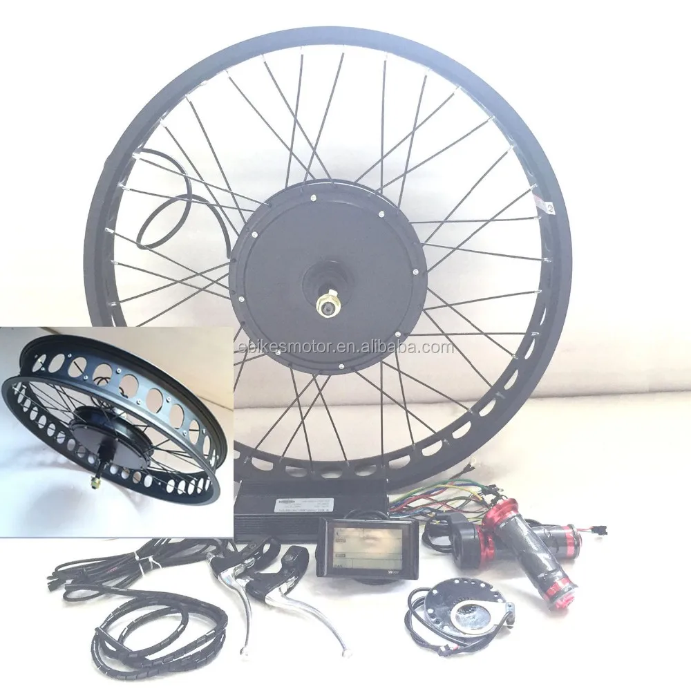 48v 1500w 26"*4" Fat Electric Bicycle Conversion Kit,Including Freight