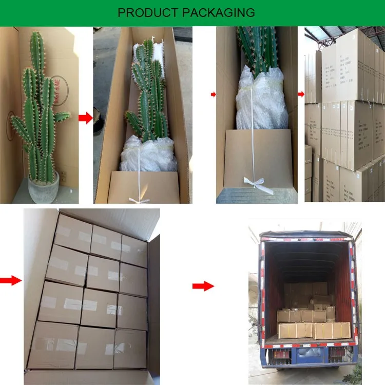 Artificial Ornamental Pear Prickly Plant Fake Cacti Plant Artificial