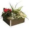 wooden gift orange crates with metal corner wooden box rustic