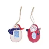 2019 hot sale Christmas Santa Claus Snowman Photo Frame Picture Holder Frame Xmas Tree Ornaments Gift Home Decoration
