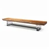 wholesale best price solid zebra wood home furniture TV stand