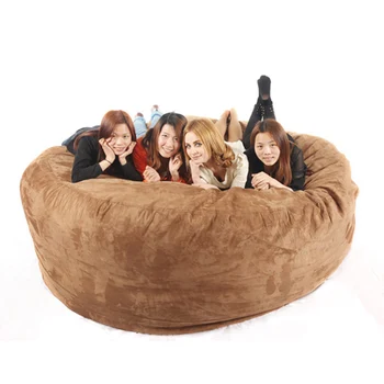 Xl 8ft Lazy Bean Bag Corner Sofa Memory Foam Cushion Product On Alibaba