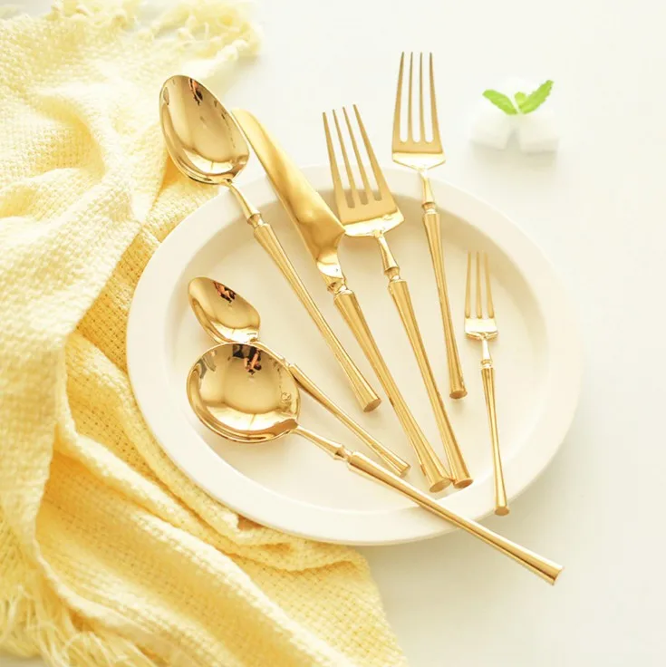 High End Quality Cutlery 18/8 Stainless Steel Flatware Matte Polishing