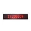 Semi-outdoor P10 Red 3X1 LED Main board LED Message Display USB control