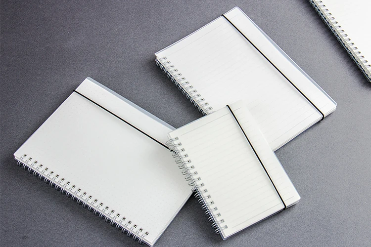 Pp Cover Pvc Cover Spiral Notebook 3x5 Spiral Journal Book Wholesale A5