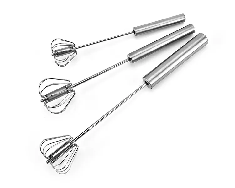 Stainless Steel Material Hand Pressure Rotating Whisk Kitchenware ...