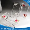 2017 mew design acrylic display case with acrylic tissue box