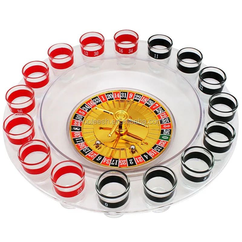 Russian Roulette Classical 2 Mini Balls And 50ml 16 Shot Roulette ...