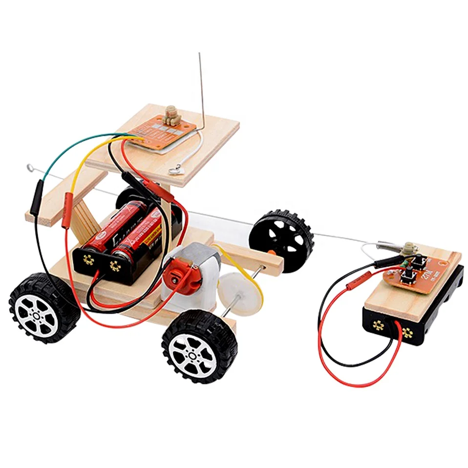 how to make a wireless remote control car with cardboard