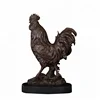 Metal crafts mascot rooster statue