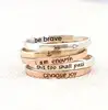 Beautiful Gold and Silver Sisters Ring Customized Name Stainless Steel Rings for Wholesale