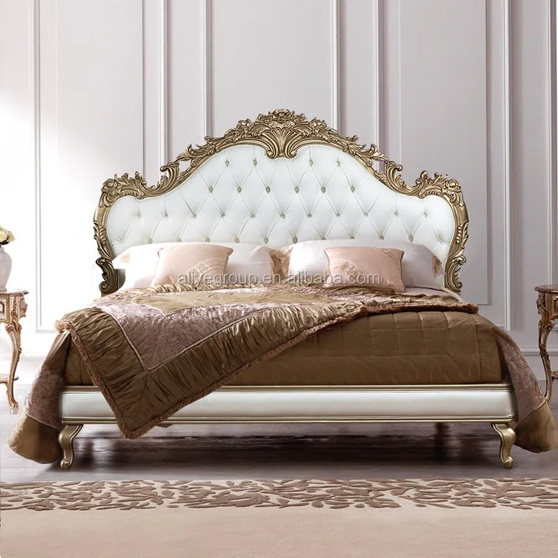 Foshan Furniture Golden Bed Room Furniture Bedroom Set Luxury Buy