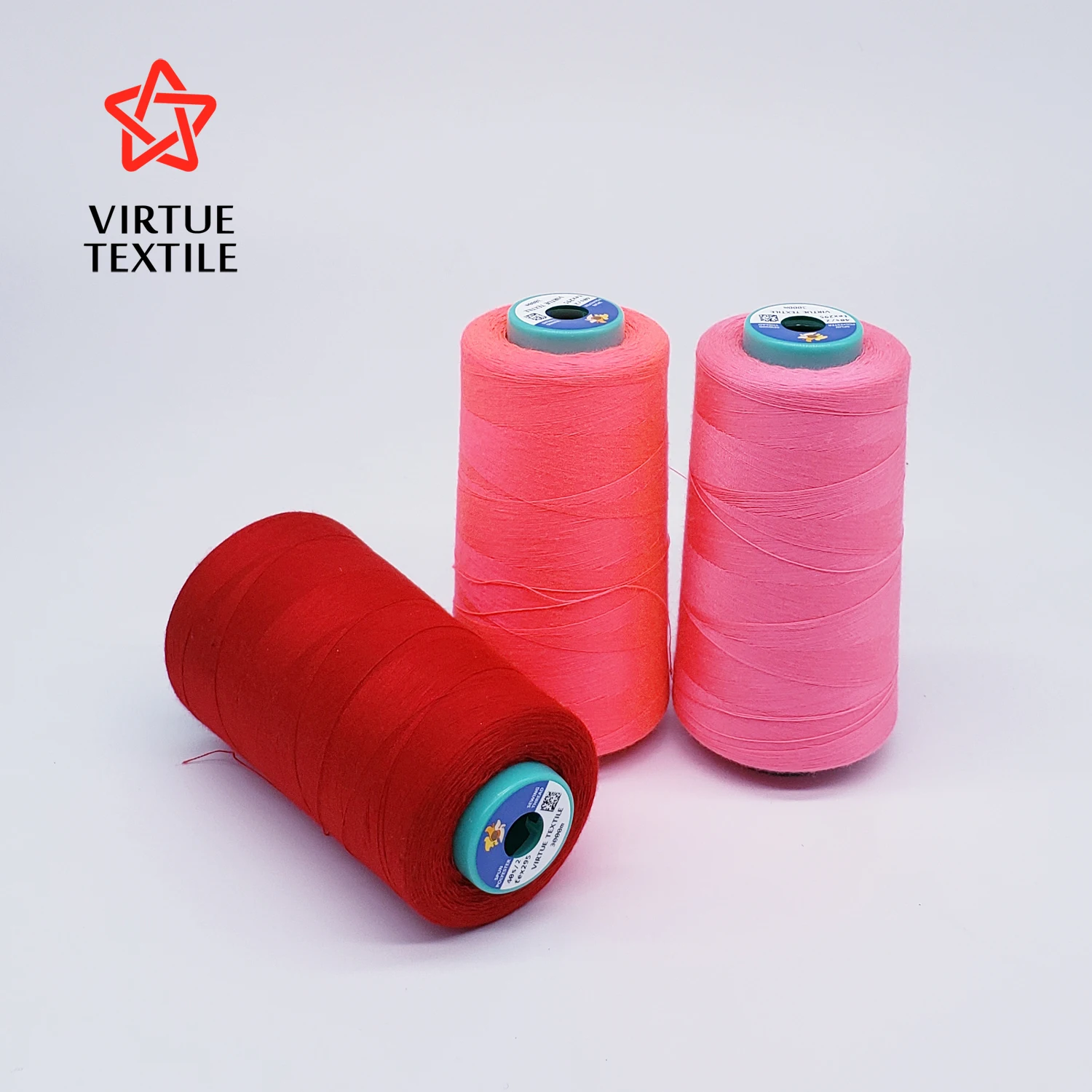 
100% poly poly core spun polyester sewing thread 40s/2 