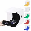 Easy take Photo Studio 20cm Foldable Light Photo Tent White Portable Lighting Studio Shooting Box 6 Colors Backdrops Photo Box