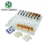 25*25cm General Specification and 32 Chess Pieces Shot Glass Chess Set Drinking Game