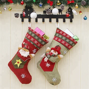 Boutique Christmas Socks Gift Bag Christmas Decorations Party Decorations Windows And Doors Decorations New Christmas Socks Buy Christmas Office