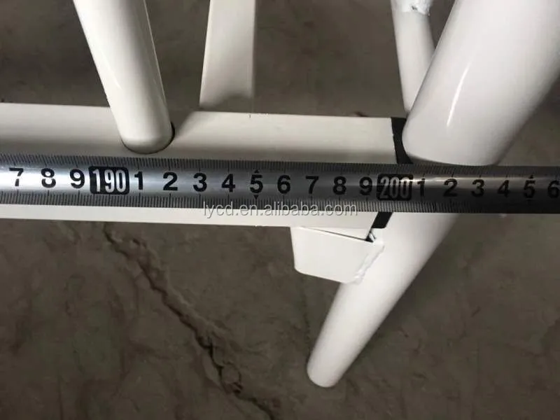 3 Layers Steel Bunk Bed Three Person Bunk Bed Metal Triple Bunk Bed For