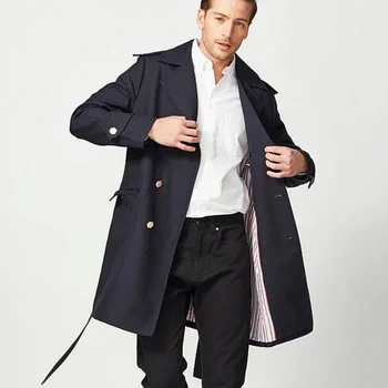 Fashion Long Wind Jacket Long Men King-size Coats - Buy Fashion Long ...