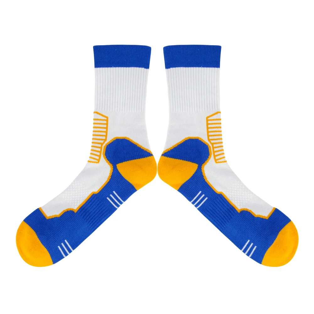Custom Sweat Basketball Breathable Socks White Sport Socks