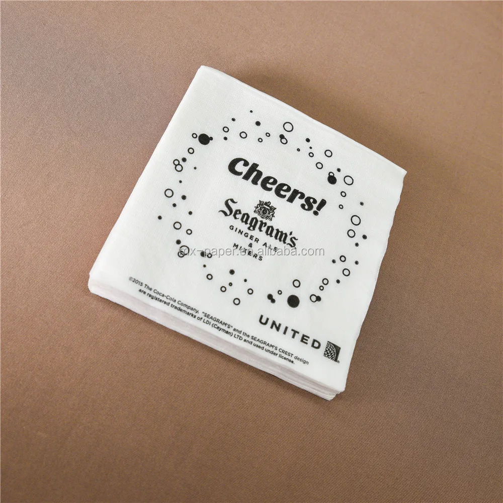 印刷品牌饮料纸餐巾定制