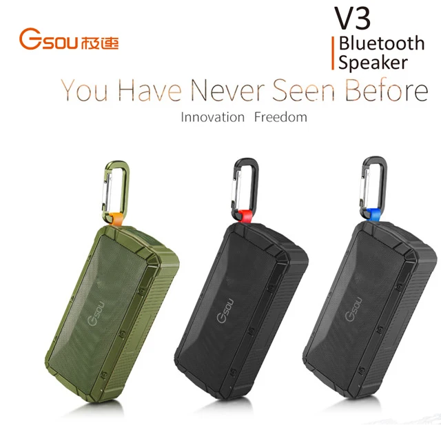 Custom portable waterproof Bluetooth speaker, sound bar 10w music wireless speaker for 2017