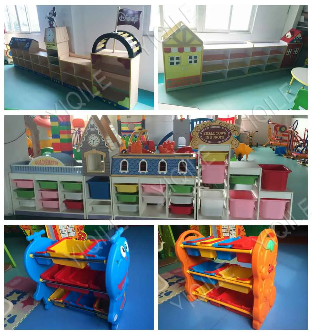 Cheap Used Daycare Furniture Yiqile Children Wooden Drawers Montessori Furniture
