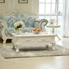 C0801 interior decoration eco-friendly coffe desk living room mirrored industrial coffee bases only marble center table