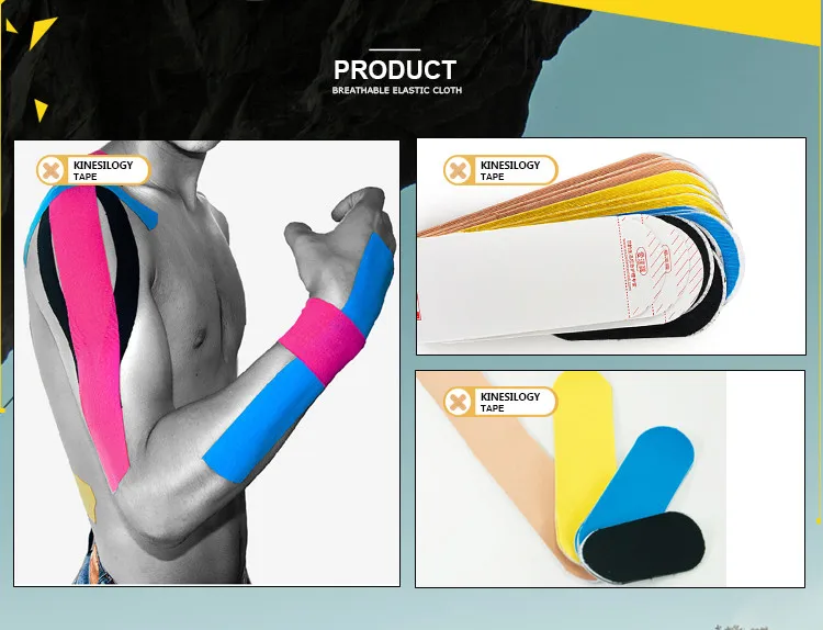 Athletic Sports Waterproof Running Runners Knee Support Colorful Gentle