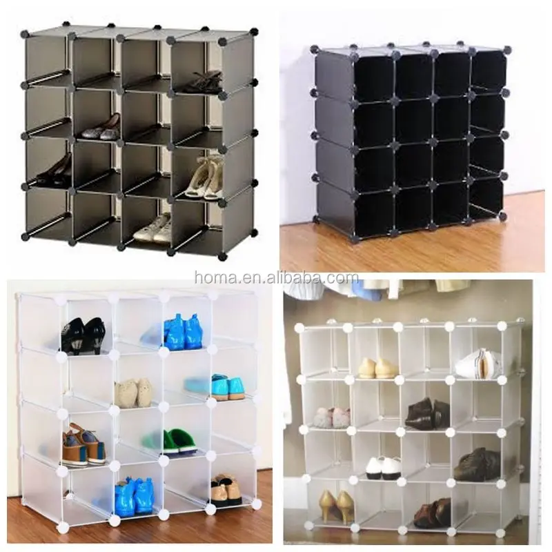 Simple Creative Pp Interlocking Shoe Rack With Connectors Buy Pp