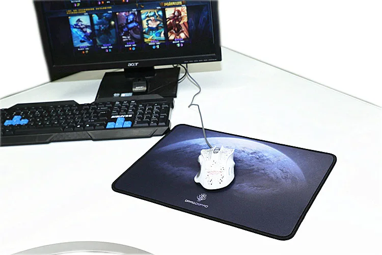 Tigerwingspad high quality large circle e-sport gaming mouse pad