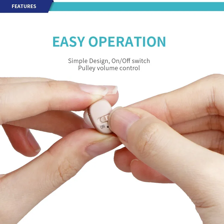 New Arrival Medical Earphone Inear As Seen On Tv Mini Wireless