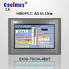 industrial control fast delivery competitive price PLC/HMI all-in-one free Modbus protocal