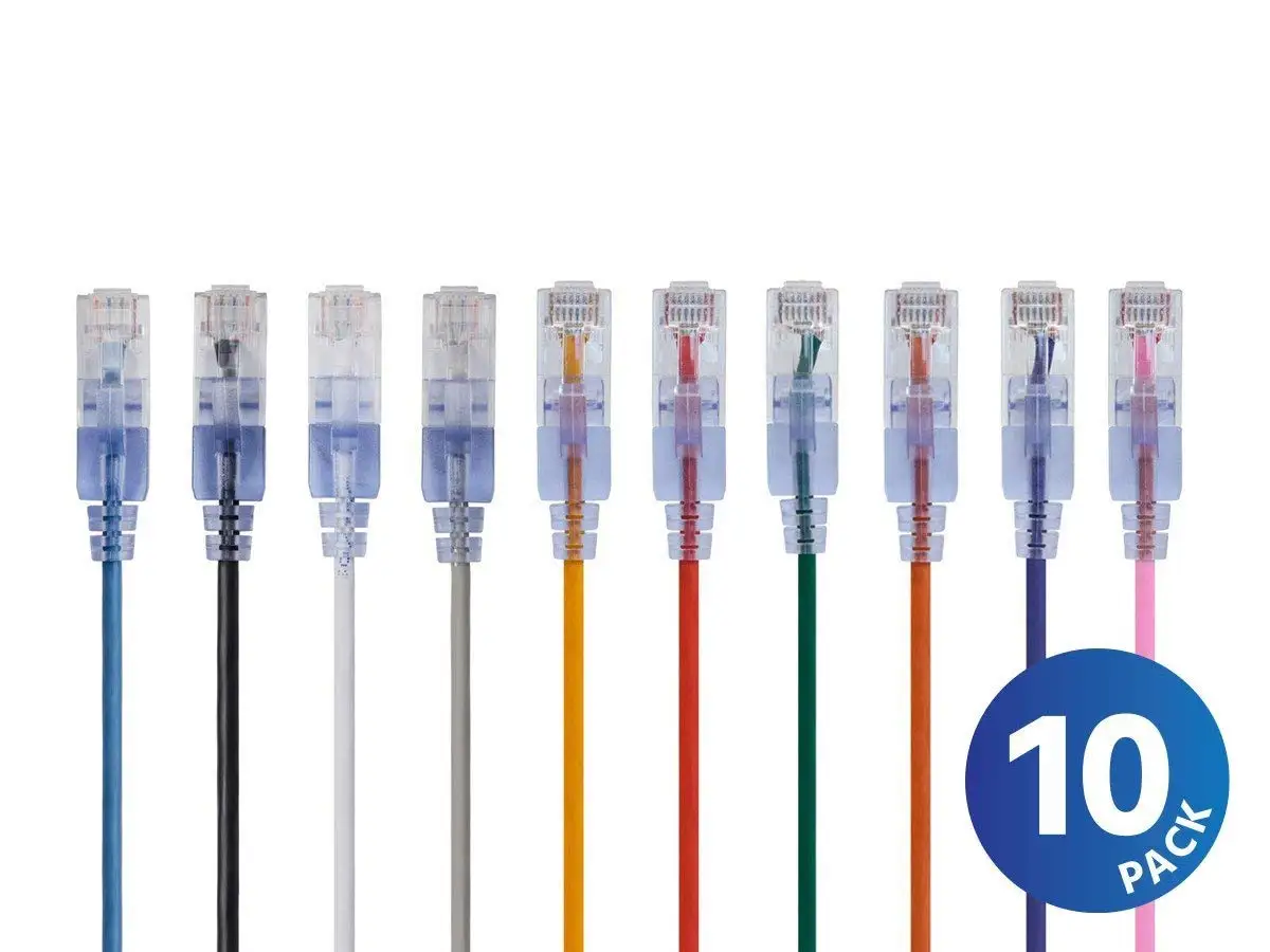 Cat6a Cable diameter. G10 мультиколор.