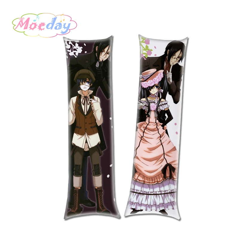 Black Butler Japanese Anime Sebastian Ciel Phantomhive Print Dakimakura Hugging Pillow Buy