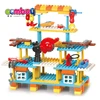 Indoor pretend play game tools blocks kids engineering toys