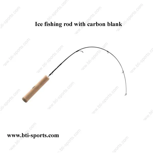 Hot Sale Economic Ice Fishing Rod With Carbon Blank By Oem Customize