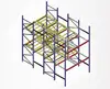 Convenient Push Back Rack System For Warehouse Storage
