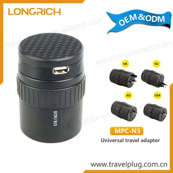 Special Rotary Design Male To Female Electrical Plug Adapter 3 Pin Special Rotary Design Male To Female Electrical Plug Adapter 3 Pin Usb