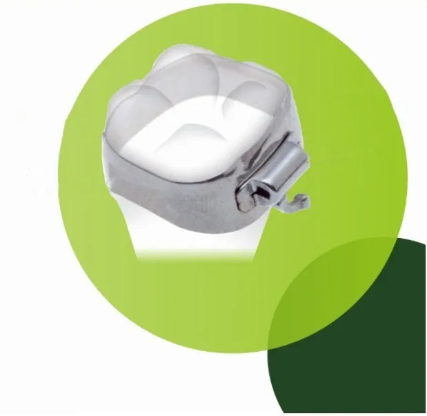 Ortho Orthodontic Premolar Bicuspid Bands With Buccal Tubes Brackets