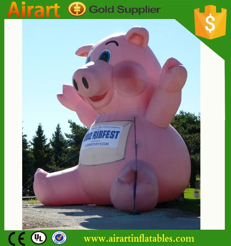 giant inflatable pig