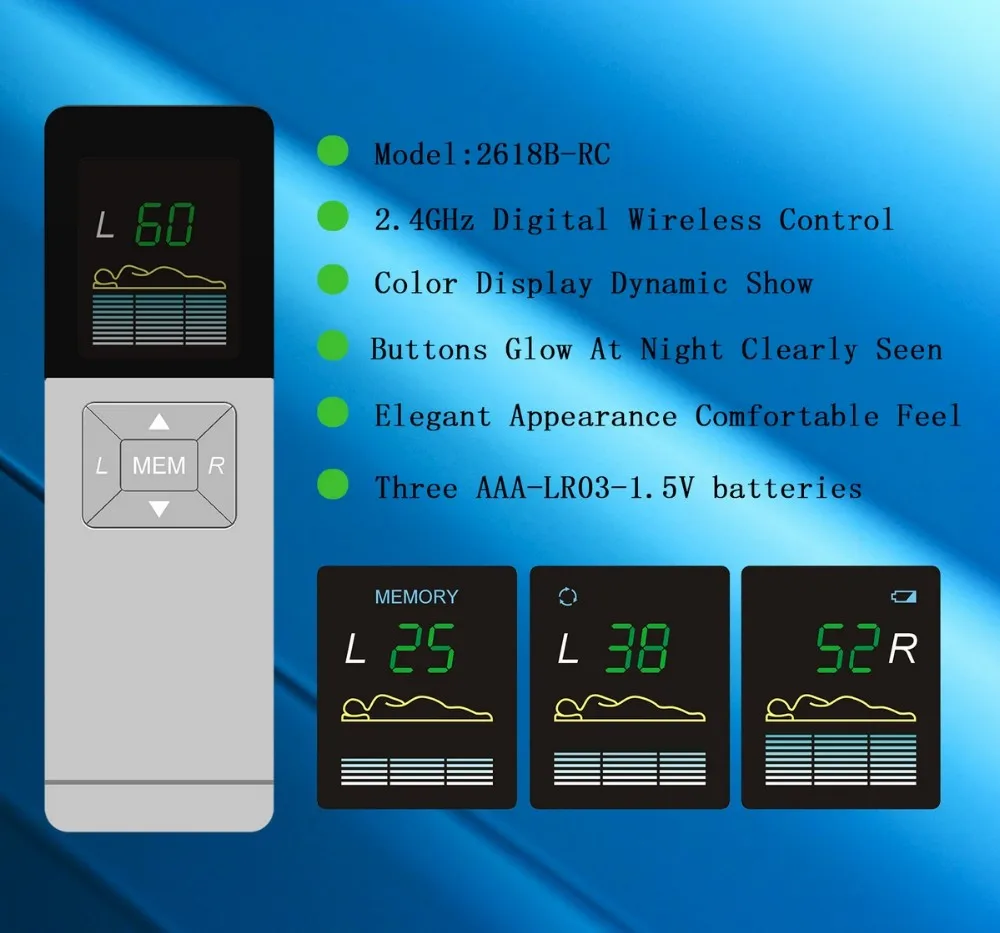 Airpon 2618b Automatic Electric Wireless Remote Control Air Mattress