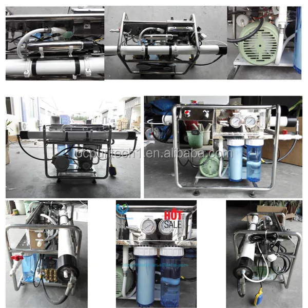 1TPD Small Size Sea Water Desalination Purifier brackish water desalination equipment