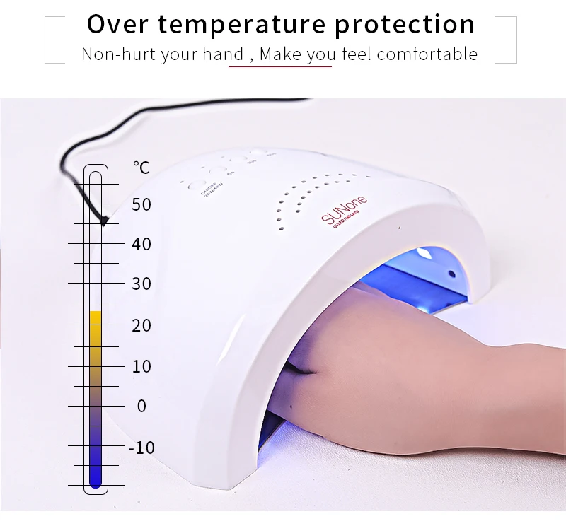 48w Powerful Led Light Manicure And Pedicure Uv Lamp For Nail Dry Buy