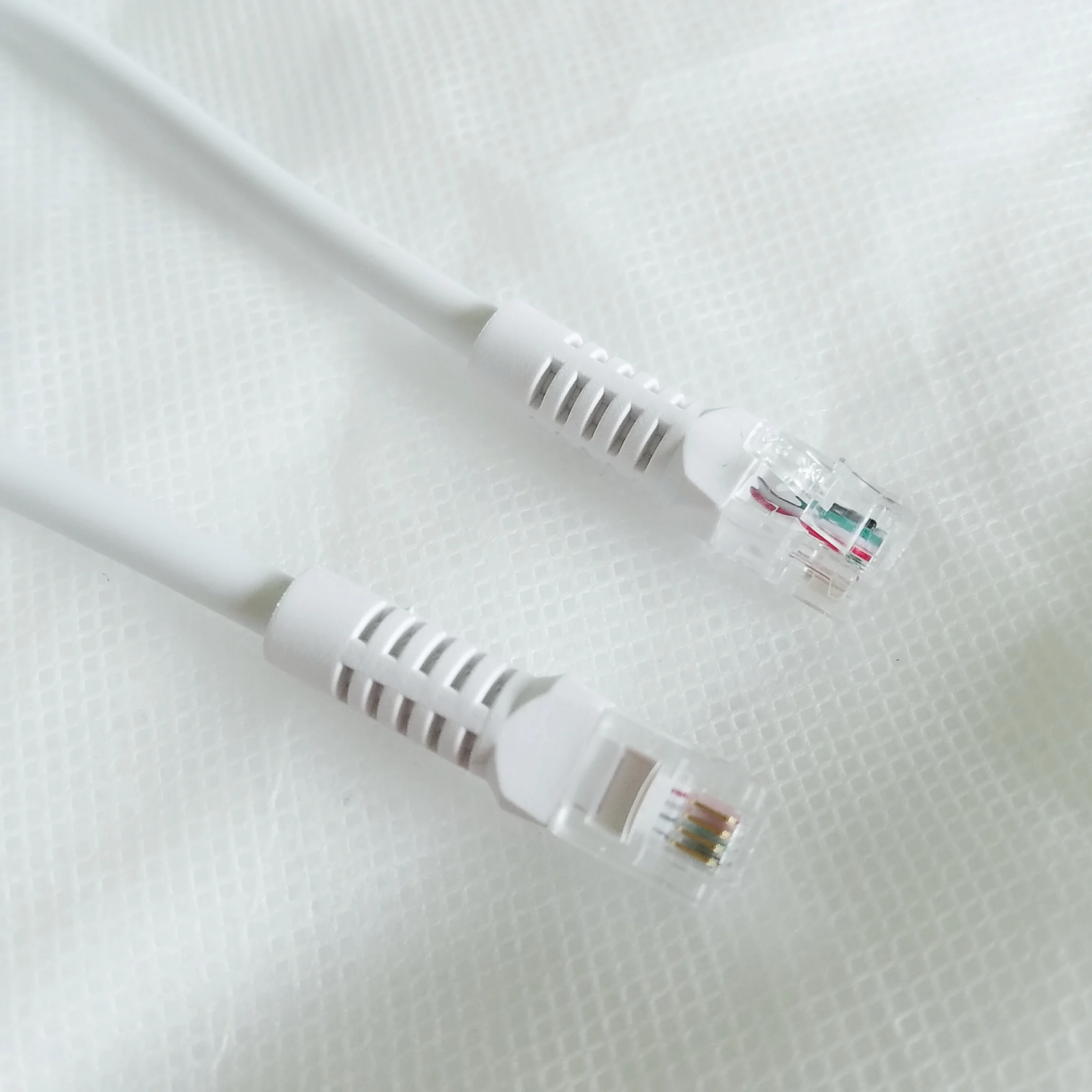 3ft 6ft 10ft Rj11rj12 6p4c Telephone Line Cord Cable For Fax Phone