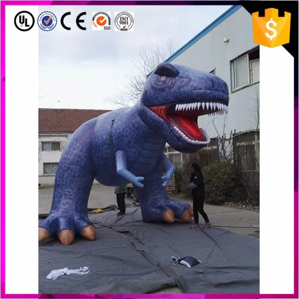 inflatable giant dinosaur