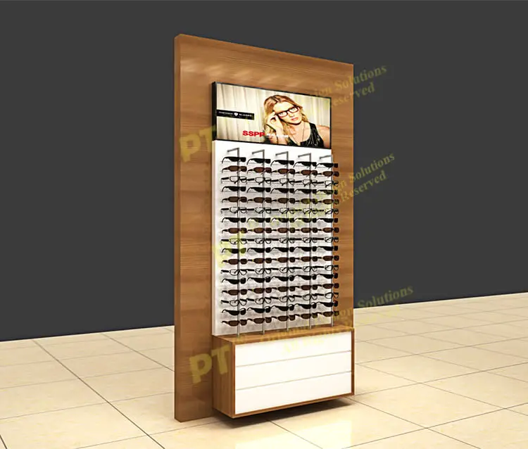 Free Standing Optical Frame Display Trays Rack For Optical Store