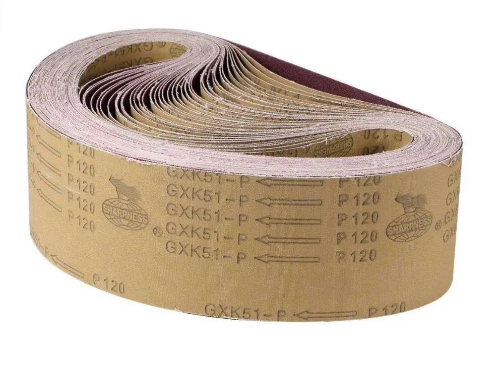 Aluminum Oxide Multifunction Abrasive Sanding Belts Gxk51-p - Buy ...